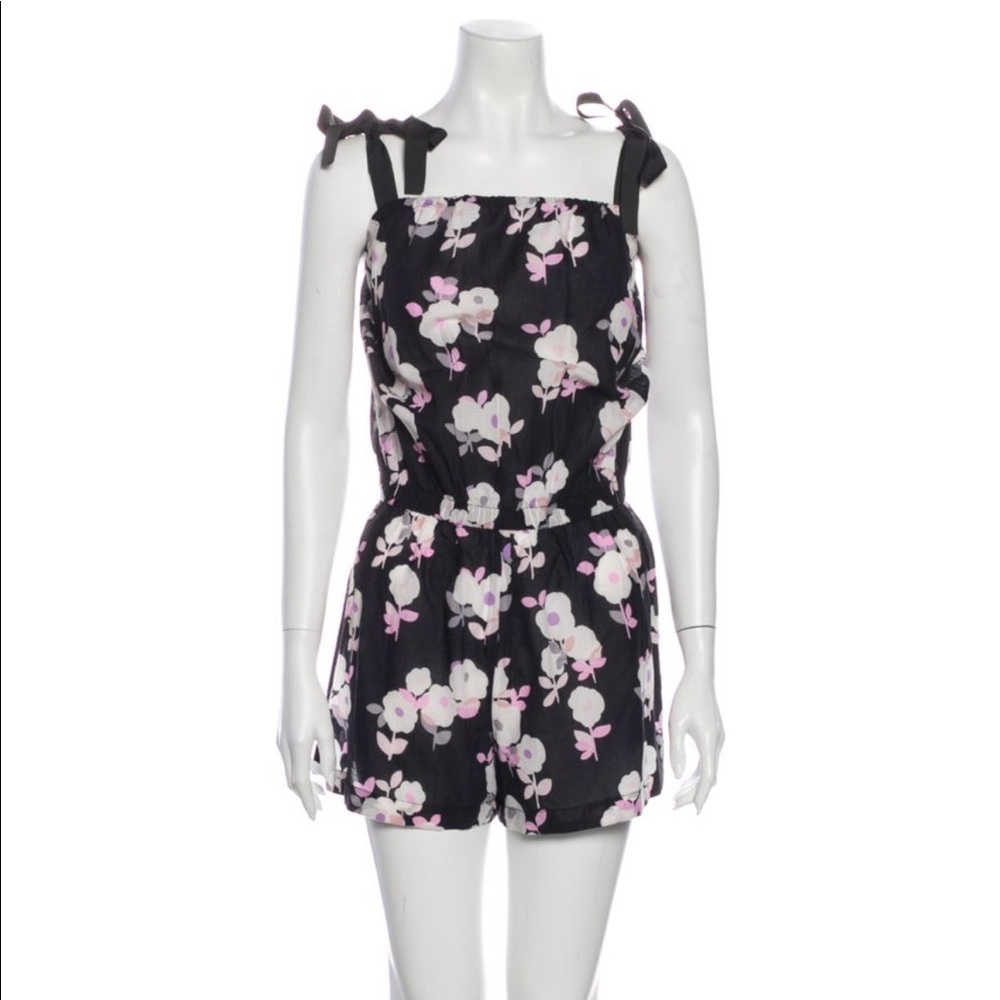 Kate Spade Posey Print Swim Coverup Romper